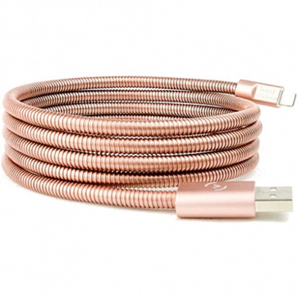 Кабель та адаптер FuseChicken USB Cable to Lightning Titan 1,5m Rose Gold (IDSR15)